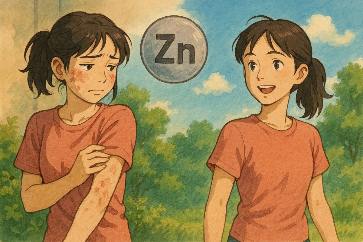 亜鉛と皮膚の健康 アトピー改善に欠かせない栄養素：40代からの健康学習 – ヘルスラーニングジャーナル #12